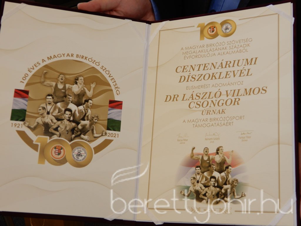 100 éves a Magyar Bírkózó Szövetség 13